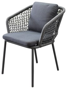 Eagle dining tuinstoel grijs wicker