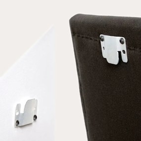 Kave Home Tanit Hoofdbord Met Afneembare Hoes 200 Cm Groen