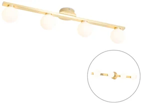 Buitenlamp Moderne plafondlamp messing IP44 4-lichts - Cederic Modern G9 IP44 Buitenverlichting Lamp