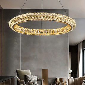 LED lamp APP1769-CP 80cm Gold