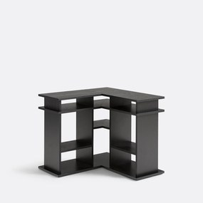 Hoekboekenkast, voor tegen de achterkant van een bank, ABAC
