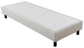 Bedbodemkit met 20 flexibele latten + decoratieve hoes + poten