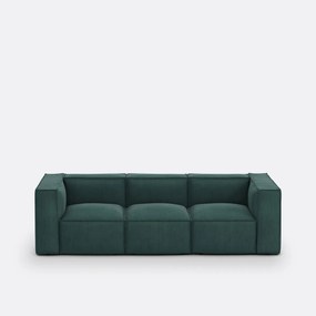 Modulaire bank, 3-zit, ribfluweel, Seven