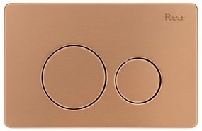 Drukknop voor WC-muurinstallatie Rea I K011A-Q Copper Brush
