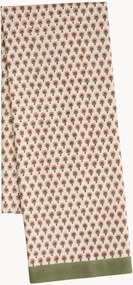 Handgemaakt tafelkleed Melon met bloemmotief