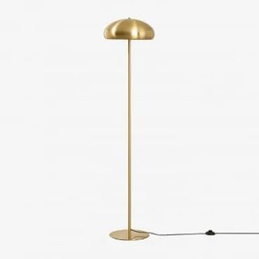 Hilma Metalen Vloerlamp Goud - Sklum