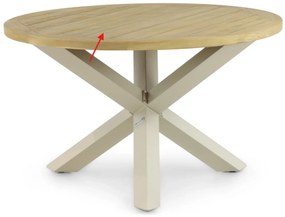 Dining Tuintafel  120 cm Taupe Rockville