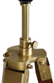Vintage vloerlamp messing tripod - Cortin