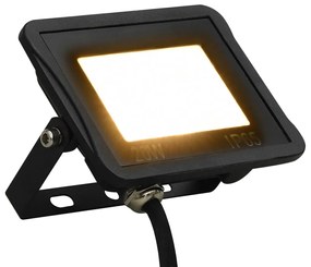 vidaXL Spotlights 2 st LED 20 W warmwit