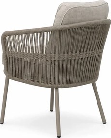4 Seasons Outdoor Vento tuinstoel Mocca Tuinstoel beige weerbestendig