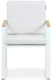 Tuinstoel Aluminium Wit Lifestyle Garden Furniture Faro