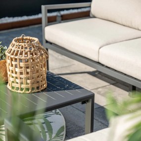 Garden Impressions Denver loungeset 4-delig rechts – donker grijs
