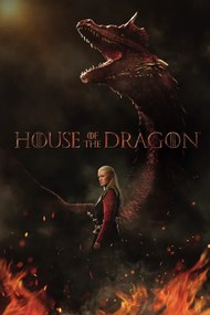 Kunstafdruk House of the Dragon - Daemon Targaryen, (26.7 x 40 cm)
