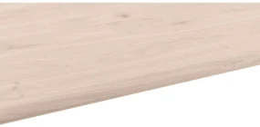 Goossens Eettafel Bjarte, Rechthoekig 220 x 90 cm