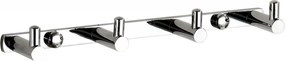 Mexen viervoudige handdoekhaak, chroom - 709164-00