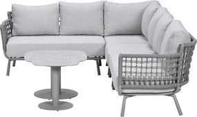 Garden Impressions Maud loungeset 6-delig - taupe