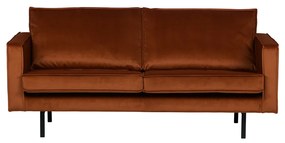 BePureHome Rodeo Velvet 2,5-zits Bank Fluweel Roest