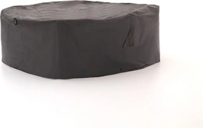 Tuinmeubelhoes geschikt voor Diningset | Kees Smit  | Kunststof | Grijs - Antraciet | 245x240cm | Kees Smit Tuinmeubelen