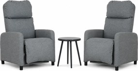 Tuinset 2 personen  Outdoor textiel Grijs Lifestyle Garden Furniture Real