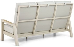 Stoel en Bank Loungeset 2 personen Aluminium Taupe  Lifestyle Garden Furniture Evora
