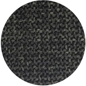 Eetkamerstoel - Arne - stof Bjorn grof geweven donker grijs