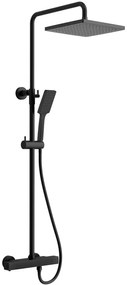 Sapho Pirenei thermostatische regendouche zwart