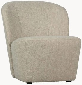 Bouclé loungefauteuil Lofty