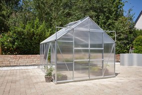Vitavia Meridian 2 serre - 8,3m² - met 4 mm polycarbonaat - Aluminium