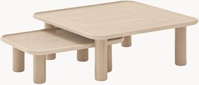 Houten salontafels Nest, 2-delig