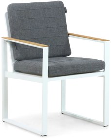 Tuinstoel Aluminium Wit Lifestyle Garden Furniture Faro