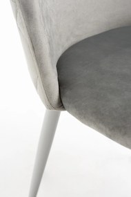 Set 4 fluwelen Vint Stoelen