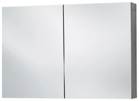 Differnz Somero spiegelkast 100cm antraciet