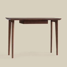 Houten Kaptafel Met Lade Vintage - 110 X 40cm.