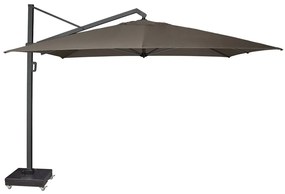 Icon premium zweefparasol 350x350 cm havanna