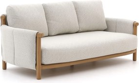+ 10% kassakorting | Loungebank Tuin Bellagio | Aluminium | 3 personen | Tuinbank Natural Teak | 209.5cm | Incl. kussens | Kees Smit Tuinmeubelen