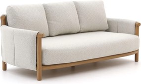 Loungebank Tuin Bellagio | Aluminium | Tuinbank Natural Teak | Kees Smit Tuinmeubelen