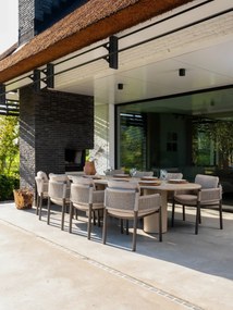 4 Seasons Outdoor Savanne tuinstoel terre Tuinstoel   bruin weerbestendig