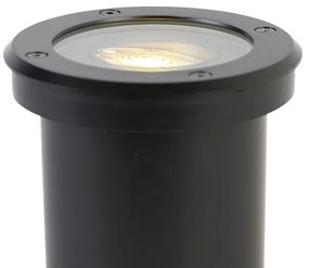 Moderne buiten grondspot zwart verstelbaar IP65 - Delux Modern GU10 IP65 Buitenverlichting