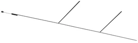 Modern railsysteem zwart 1-fase 1000 cm - Magnetic Modern Binnenverlichting Lamp