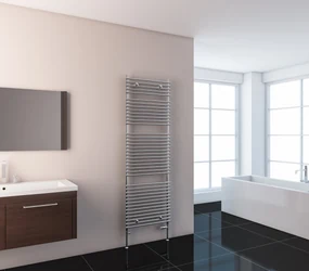 Eastbrook Biava Tube verticale verwarming 120x60cm Chroom 580 watt
