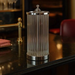 Tafellamp Trevi Antiek Nikkel Small