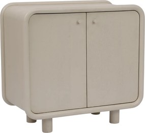 Beige Kastje Met Ronde Hoeken - 90x43x75cm.