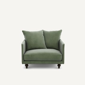 Fauteuil fluweel, Lazare