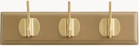 Handgemaakt houten wandrek Edgy