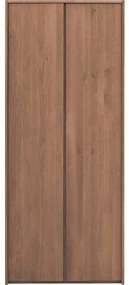 Goossens Excellent Kledingkast Aberson, 96 cm breed, 222 cm hoog, 2 hout draaideuren