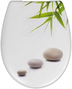 Saqu toiletbril met softclose en quickrelease 36,2x43,6cm multi