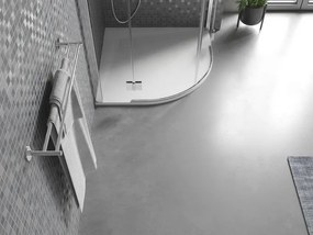 Mexen Bert halfronde SMC douchebak 80 x 80 cm, wit - 4KR108080