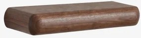 Pack Van 2 Wandplanken Van Hout Carmen ↔︎ 90 Cm & Donker Acaciabruin - Sklum