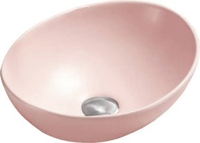 Mexen Elza opbouwwastafel 40 x 33 cm, roze mat - 21014044