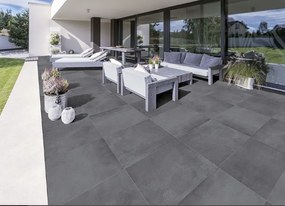 Vloertegel 60x60 Cm Betonlook Este Grijs RBT141